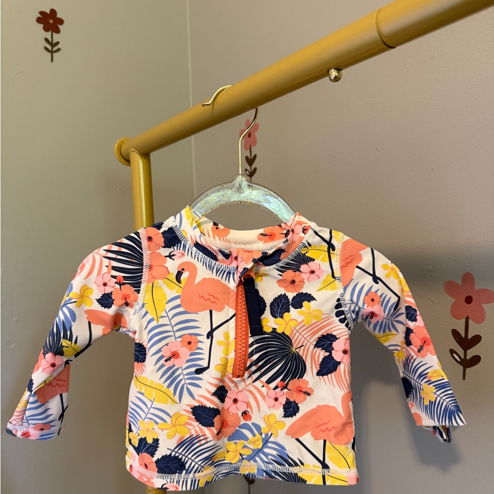 Floral Long Sleeve Baby Top